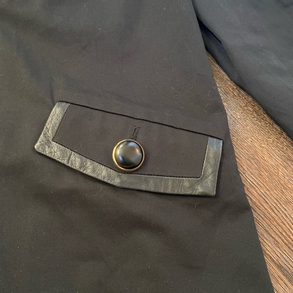 Jones New York reversible animal print and black coat - Picture 8 of 12